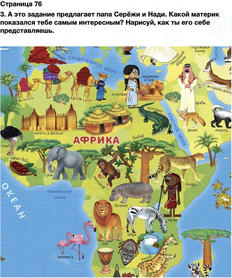 ГДЗ Окружающий мир Рабочая тетрадь 2 класс Плешаков Школа России Часть 2 Страница 76