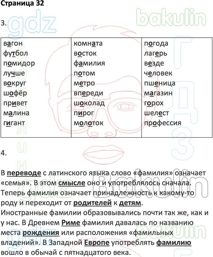 Рабочая тетрадь по русскому языку 3 класс Кузнецова.