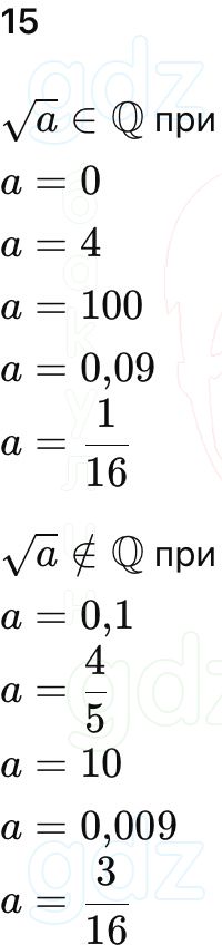 ГДЗ Алгебра 9 класс Макарычев, Теляковский 2025 Номера 15