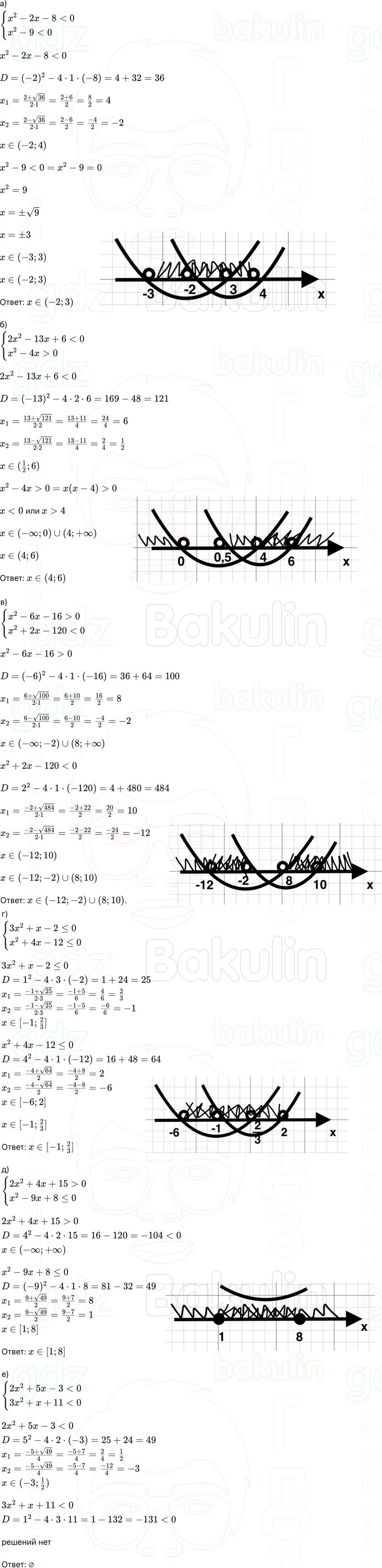 ГДЗ Алгебра 9 класс Макарычев, Теляковский 2025 Номера 280