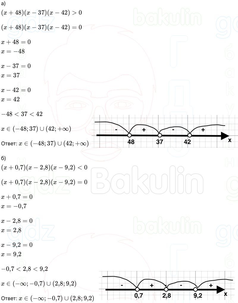 ГДЗ Алгебра 9 класс Макарычев, Теляковский 2025 Номера 288