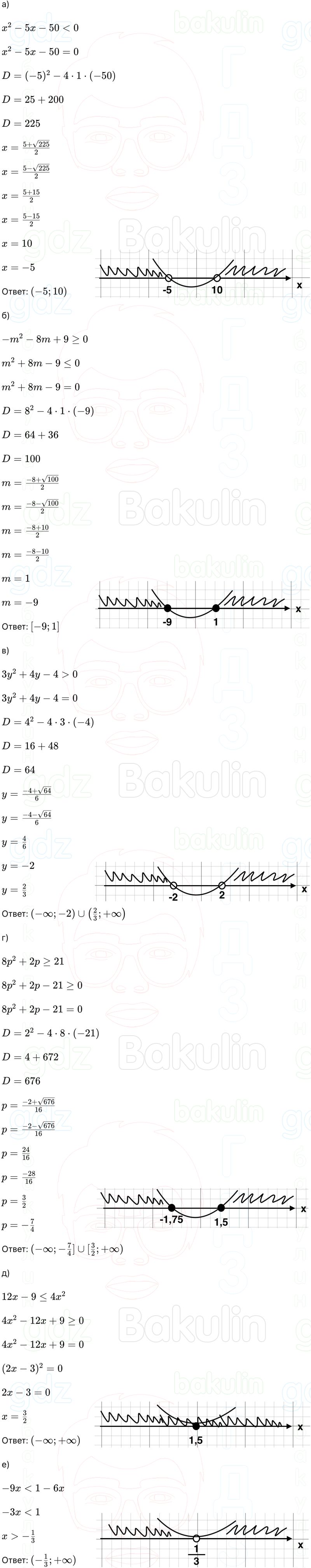 ГДЗ Алгебра 9 класс Макарычев, Теляковский 2025 Номера 339