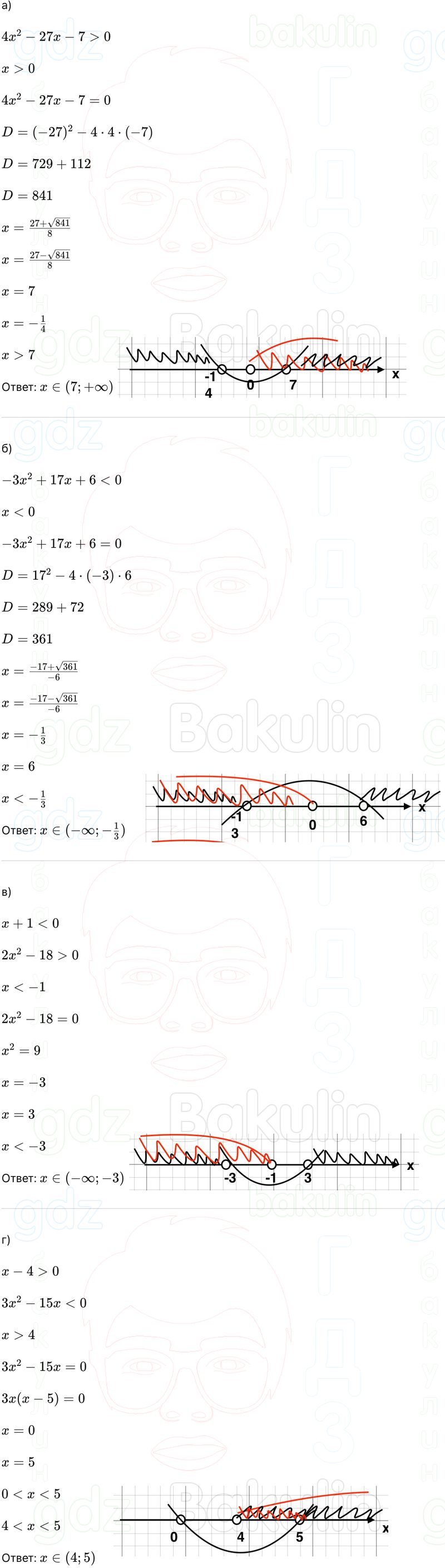 ГДЗ Алгебра 9 класс Макарычев, Теляковский 2025 Номера 347