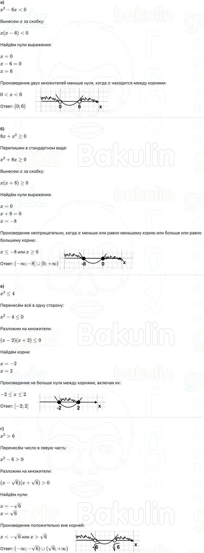 ГДЗ Алгебра 9 класс Макарычев, Теляковский 2025 Номера 446