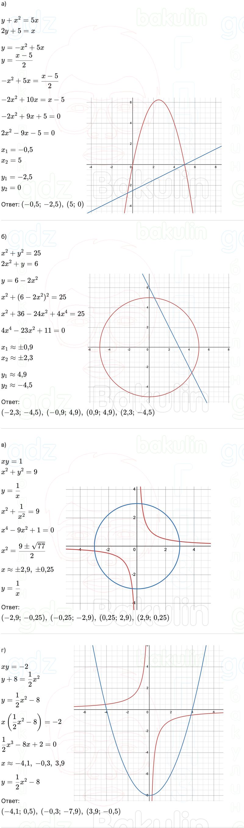 ГДЗ Алгебра 9 класс Макарычев, Теляковский 2025 Номера 769