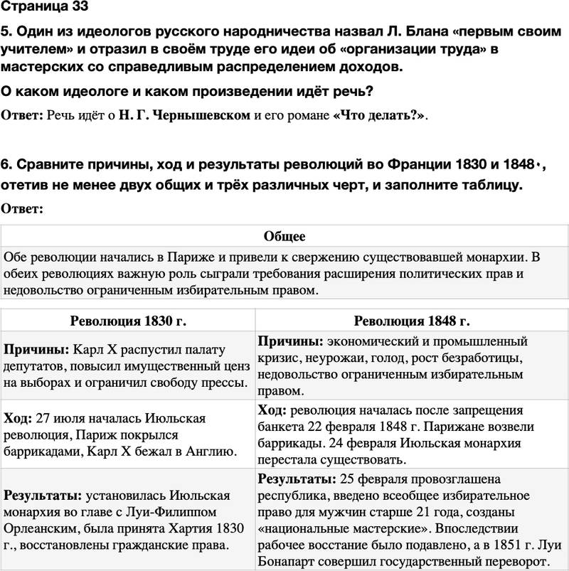 ГДЗ История Тетрадь-тренажер 9 класс Медяков, Дударев Страница 33